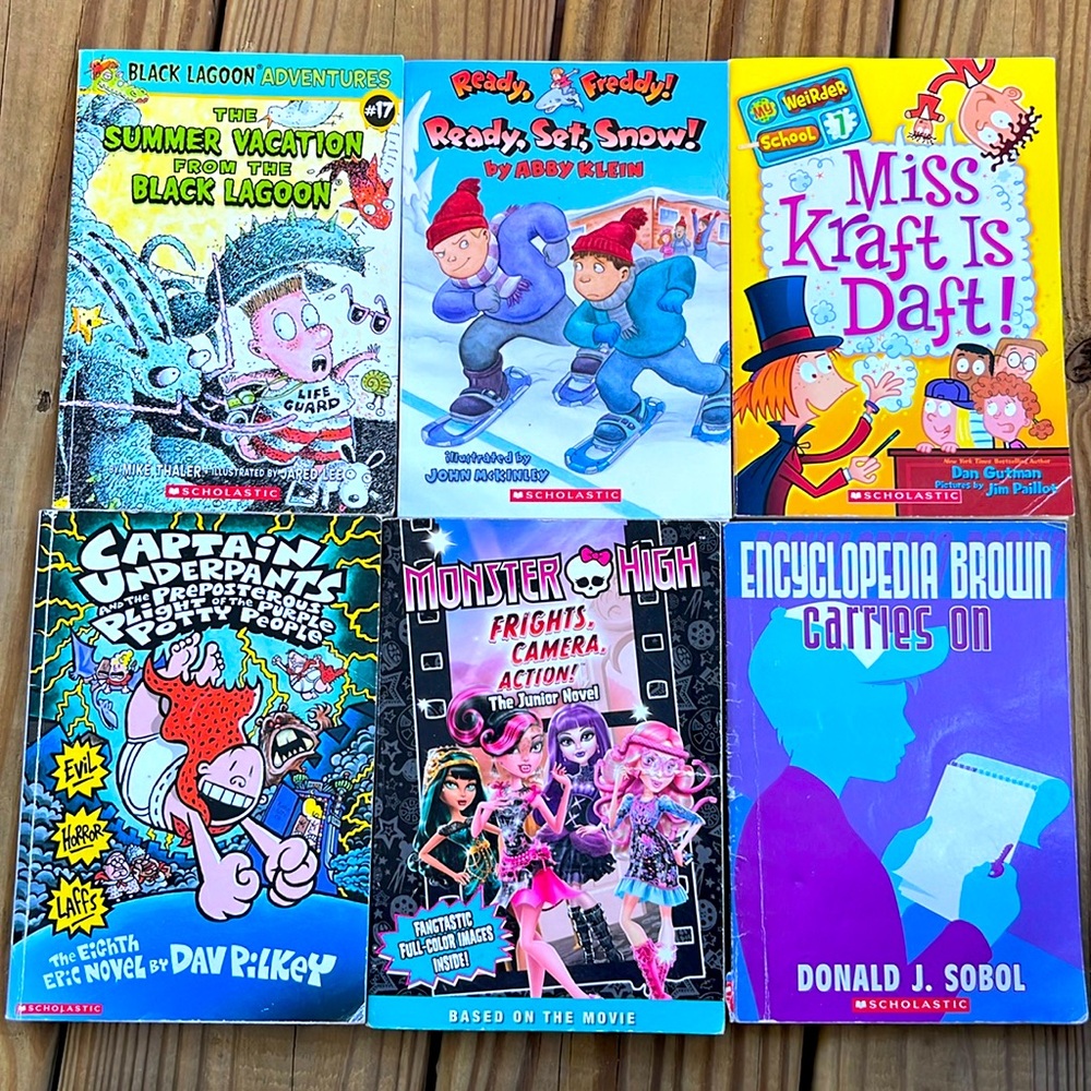 Kid’s Lot Of 6 Books